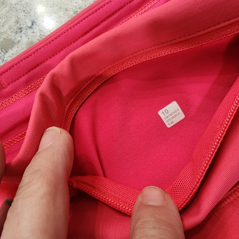 lululemon athletica Coral Pink Athletic Shorts - Picture 5 of 8